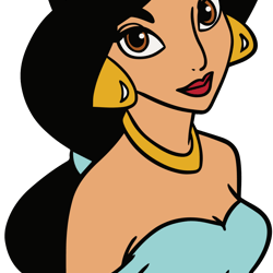 jasmine, disney princess christmas clipart, princesses christmas svg, disney princess svg, disney svg, cut file