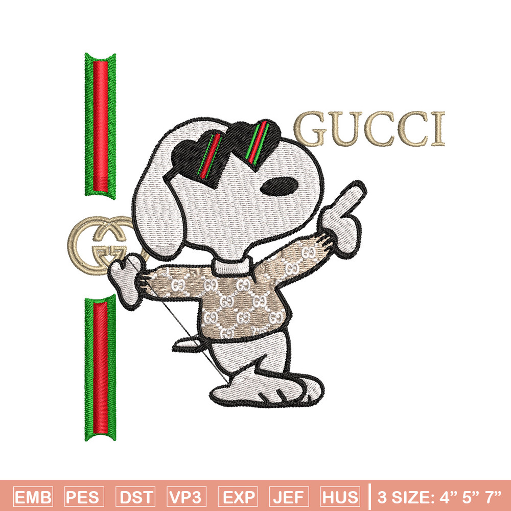 Dog gucci Embroidery Design, Gucci Embroidery, Embroidery File, Logo shirt, Sport Embroidery, Digital download..jpg