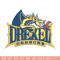 Drexel Dragons embroidery design, Drexel Dragons embroidery, logo Sport, Sport, embroidery, NCAA embroidery..jpg