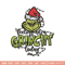 Feeling Extra Grinch Today Embroidery design, Grinch Christmas Embroidery, Grinch design, Logo shirt, Digital download..jpg
