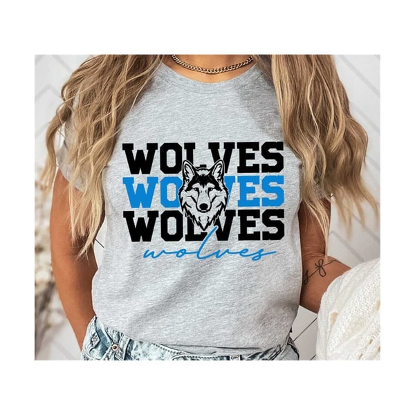 Wolves SVG PNG, Wolves Face svg, Wolves Mascot svg, Wolves S - Inspire ...