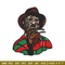 Freddy Krueger Embroidery design, Freddy horror Embroidery, horror design, Embroidery File, Digital download..jpg