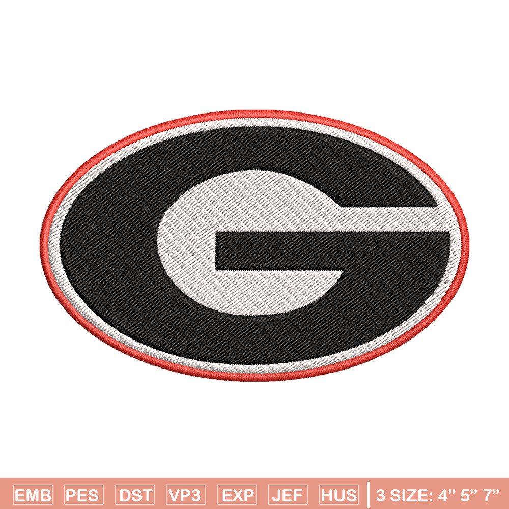 Georgia Bulldogs embroidery design, Georgia Bulldogs embroidery, logo Sport, Sport embroidery, NCAA embroidery..jpg