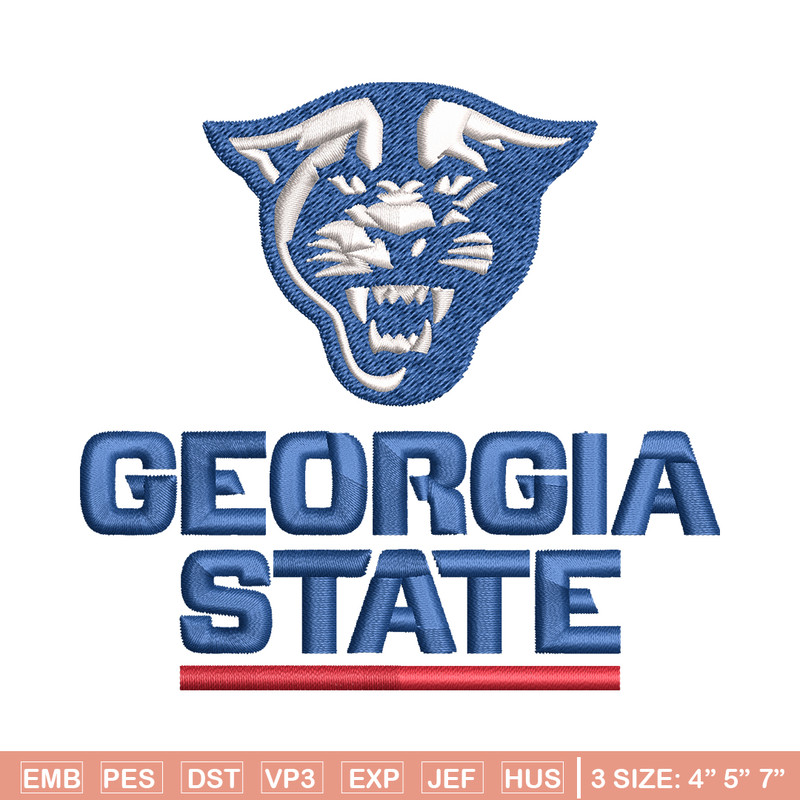 Georgia State Panthers embroidery design, Georgia State Panthers embroidery, logo Sport embroidery, NCAA embroidery..jpg