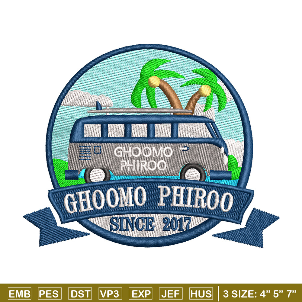 Ghoomo Phiroo embroidery design, Ghoomo Phiroo embroidery, logo design, embroidery file, logo shirt, Digital download..jpg