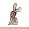 Girl bunny Embroidery design, Girl bunny Embroidery, Cartoon design, Embroidery File, logo shirt, Digital download..jpg