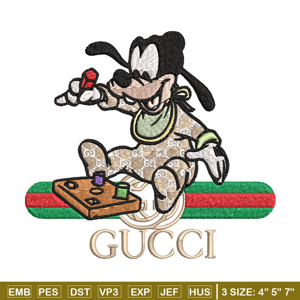 Goofy baby gucci Embroidery Design, Gucci Embroidery, Embroidery File, Logo shirt, Sport Embroidery, Digital download.jpg