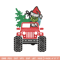 Grinch Jeep Christmas Embroidery design, Grinch Christmas Embroidery, logo design, Embroidery File, Digital download..jpg