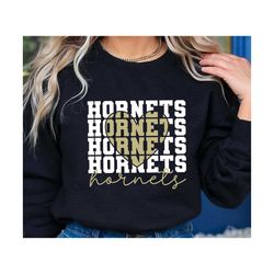stacked hornets svg, hornets mascot svg, hornets  svg, hornets school team svg, hornets cheer svg, school spirit svg,hor