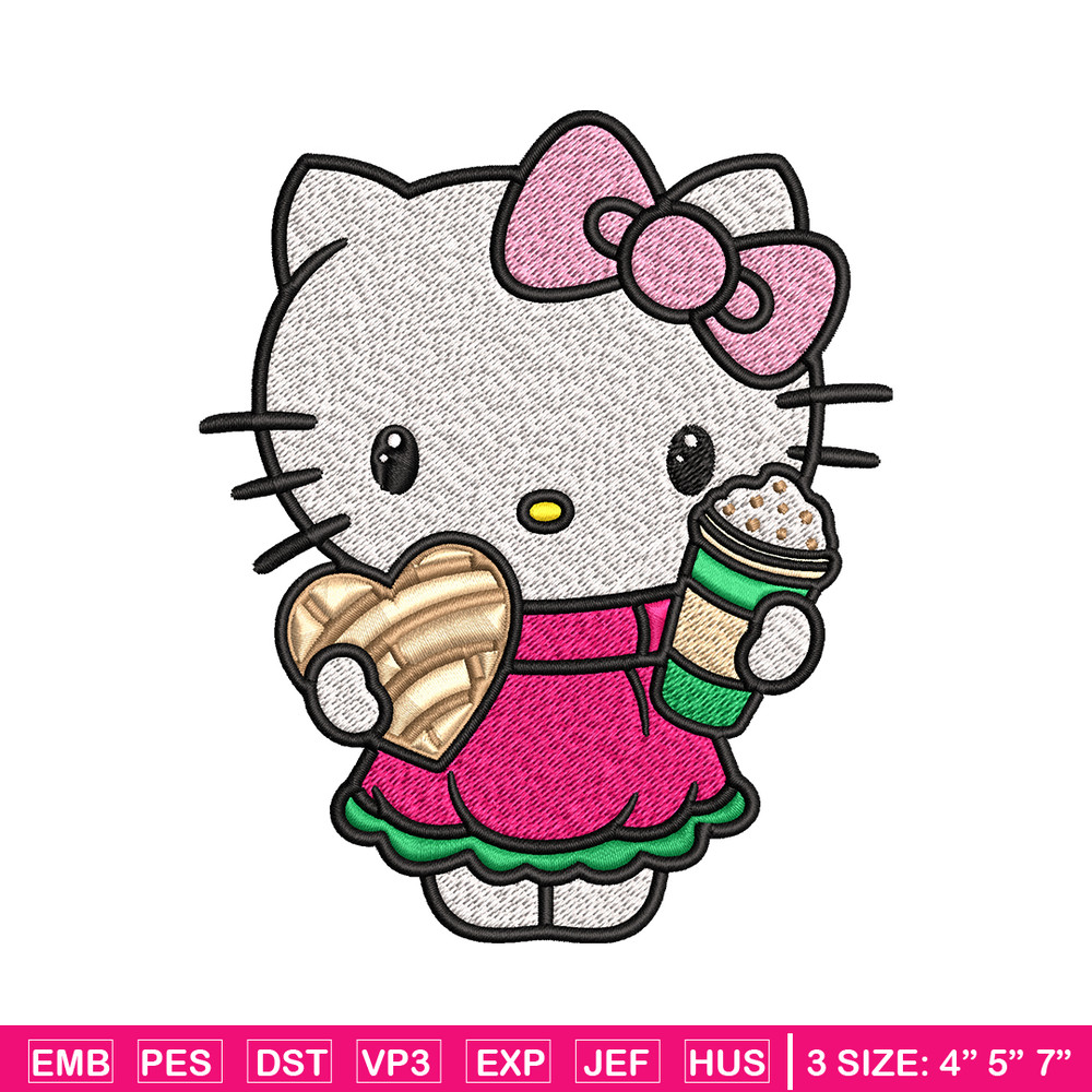 Hallokitty Embroidery design, Hallokitty Embroidery, cartoon design, Embroidery File, cartoon shirt, Digital download..jpg