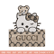 Hello kitty gucci Embroidery Design, Gucci Embroidery, Embroidery File, Logo shirt, Sport Embroidery, Digital download..jpg