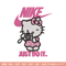 Hello kitty Nike Embroidery design, hello kitty cartoon, Embroidery, Nike design, Embroidery file, Instant download.jpg