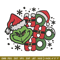 Ho Ho Ho The Grinch Embroidery design, Grinch christmas Embroidery, Grinch design, Embroidery File, Instant download..jpg