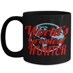 hunter mug &8211 hunting dad gifts &8211 15oz hunter coffee mug &8211 worlds greatest hunter