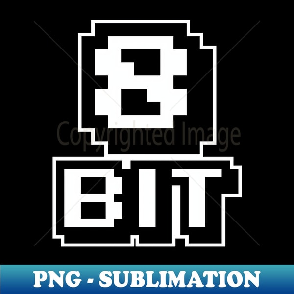 8 Bit Computer Transparent 8 Bit Computer - Retro PNG Sublimation Digital Download - Bo - Inspire ...