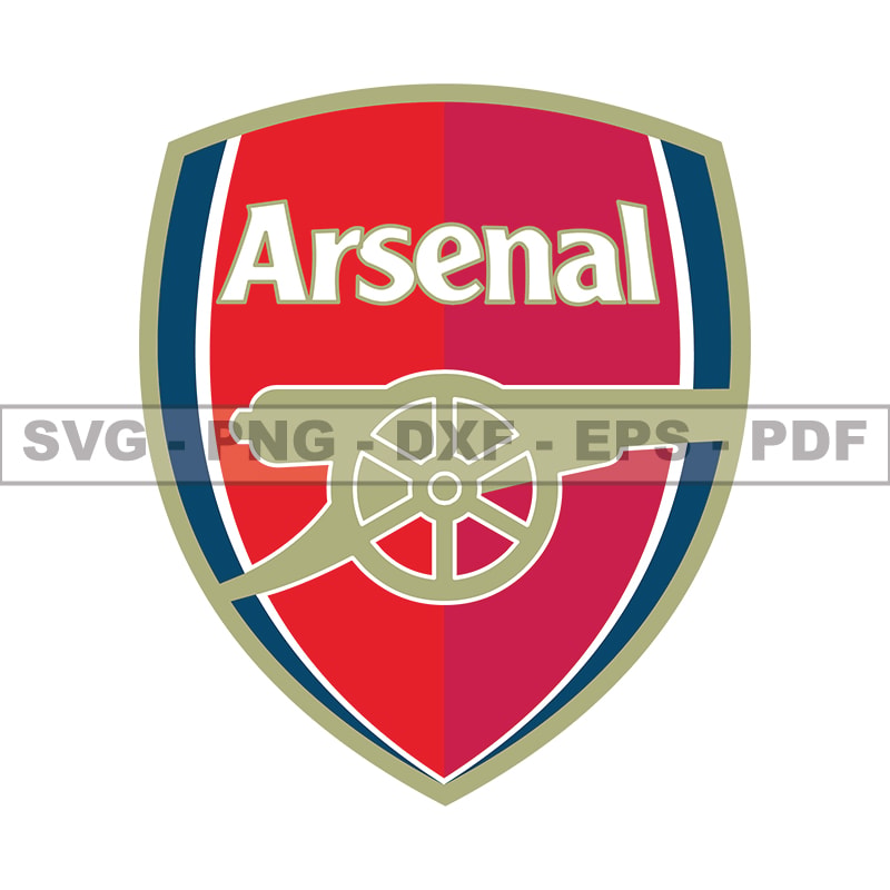 Arsenal Svg Pattern Arsenal FC Svg, Fashion Brand Logo 150 | Inspire Uplift