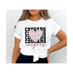 stacked cougars svg, cougars mascot svg, cougars svg, cougars school team svg, cougars cheer svg, school spirit svg,coug