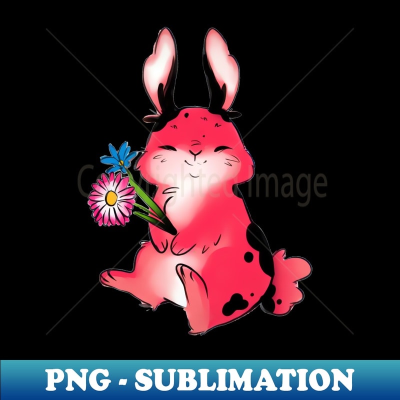 rabbit - Aesthetic Sublimation Digital File - Stunning Subli | Inspire ...