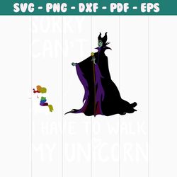sorry i can't i have to walk my unicorn svg, halloween svg, unicorn svg, unicorn party, unicorn lover svg, unicorn horn,