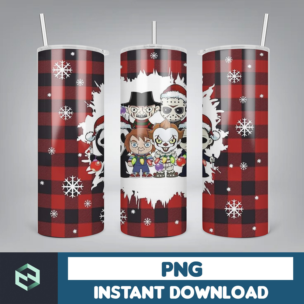 Christmas Tumbler, 20oz Skinny Tumbler Sublimation Designs, Christmas Rules Tumbler Wrap for Straight Tumbler PNG, Instant Download (13).jpg