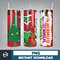 Christmas Tumbler, 20oz Skinny Tumbler Sublimation Designs, Christmas Rules Tumbler Wrap for Straight Tumbler PNG, Instant Download (16).jpg