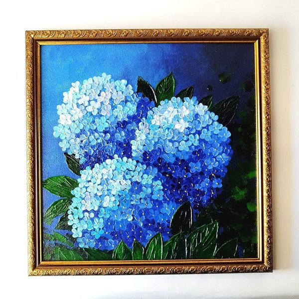 Acrylic-painting-impasto-bouquet-of-flowers-blue-hydrangea-on-canvas-board-framed-art-wall-decor (2).jpg