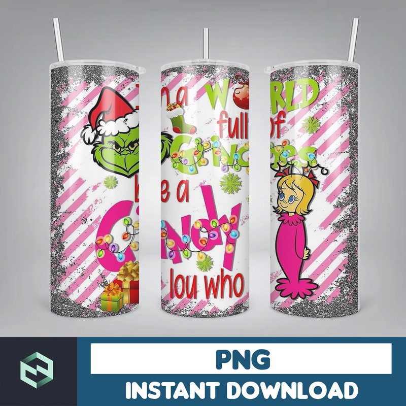 Christmas Tumbler, 20oz Skinny Tumbler Sublimation Designs, Christmas Rules Tumbler Wrap for Straight Tumbler PNG, Instant Download (32).jpg