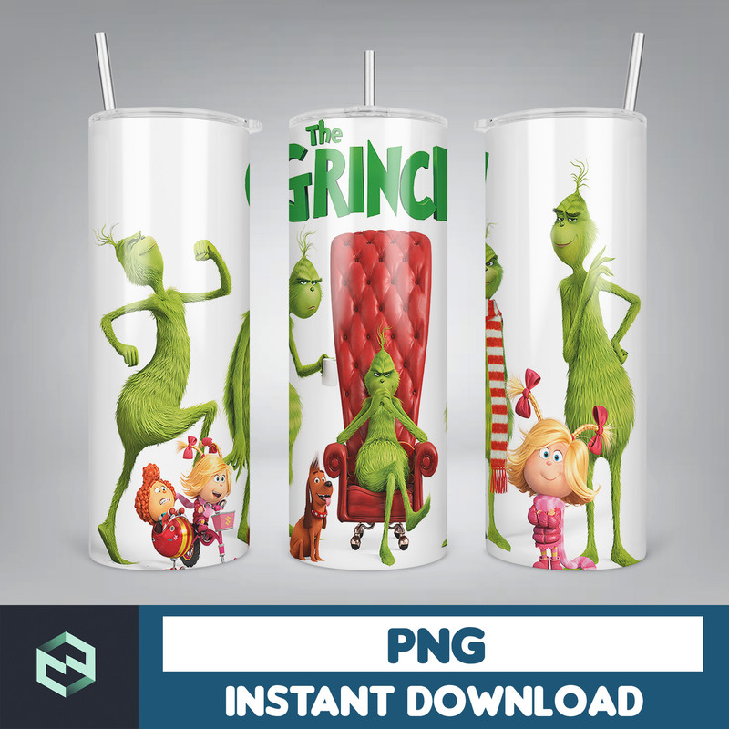 Christmas Tumbler, 20oz Skinny Tumbler Sublimation Designs, Christmas Rules Tumbler Wrap for Straight Tumbler PNG, Instant Download (53).jpg