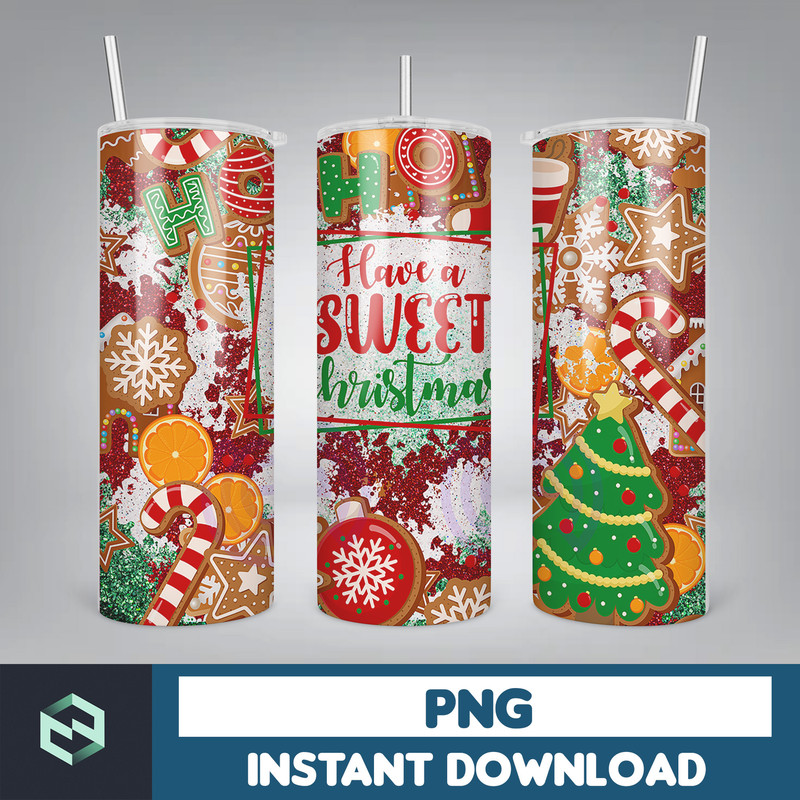 Christmas Tumbler, 20oz Skinny Tumbler Sublimation Designs, Christmas Rules Tumbler Wrap for Straight Tumbler PNG, Instant Download (59).jpg