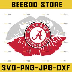 lip alabama crimson tide svg, alabama crimson tide, crimson tide svg, png svg dxf ncaa svg, ncaa sport svg, digital file