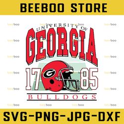 Georgia Bulldogs Est. 1784 Logos Svg, NCAA Football Svg, Png Svg dxf NCAA Svg, NCAA Sport Svg, Ga Bulldogs Logo