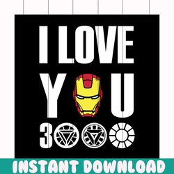 i love you 3000 ironman svg, fathers day svg, happy fathers day, father gift svg, daddy svg, daddy gift, daddy life, gif