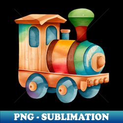 Watercolor Children Toy 6 - Premium PNG Sublimation File - Vibrant and Eye-Catching Typography