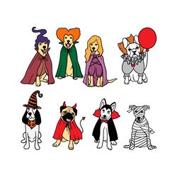 halloween dog, spooky season, halloween, svg files for cricut, silhouette, digital download