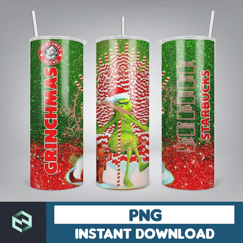 Christmas Tumbler, 20oz Skinny Tumbler Sublimation Designs, Christmas Rules Tumbler Wrap for Straight Tumbler PNG, Instant Download (62).jpg