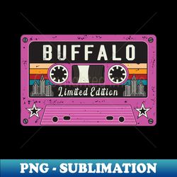Buffalo City vintage - Creative Sublimation PNG Download - Defying the Norms