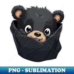 Cute Baby Bear - Instant Sublimation Digital Download - Capture Imagination with Every Detail