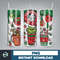 Christmas Tumbler, 20oz Skinny Tumbler Sublimation Designs, Christmas Rules Tumbler Wrap(101).jpg