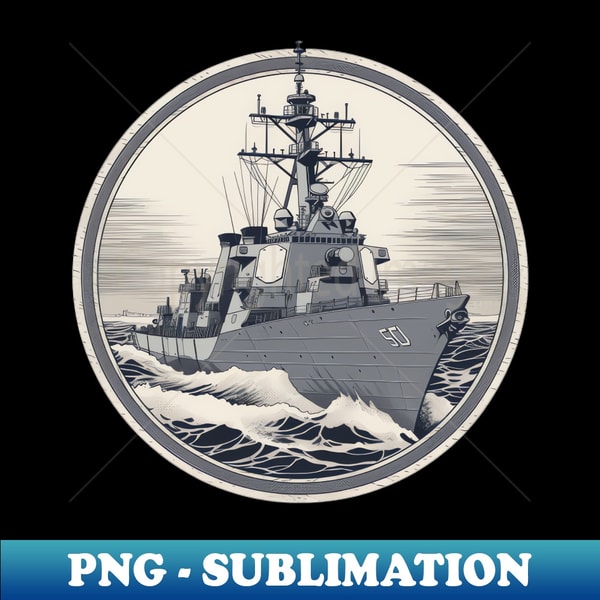 Ship Signature US navy destroyer ship - Signature Sublimation PNG File - De | Inspire ...