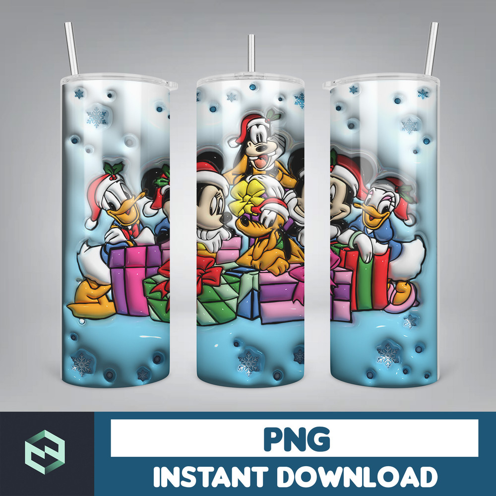 Christmas Tumbler, 20oz Skinny Tumbler Sublimation Designs, Christmas Rules Tumbler Wrap(115).jpg