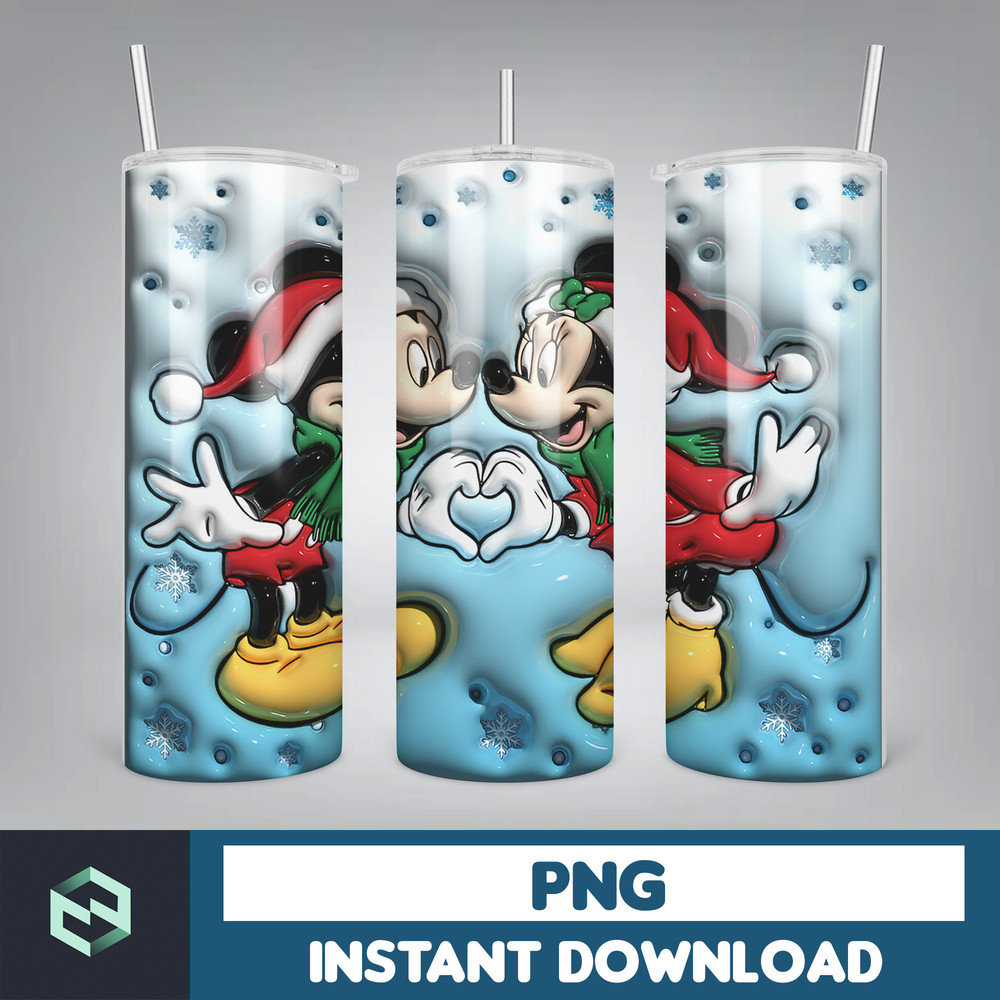 Christmas Tumbler, 20oz Skinny Tumbler Sublimation Designs, Christmas Rules Tumbler Wrap(116).jpg