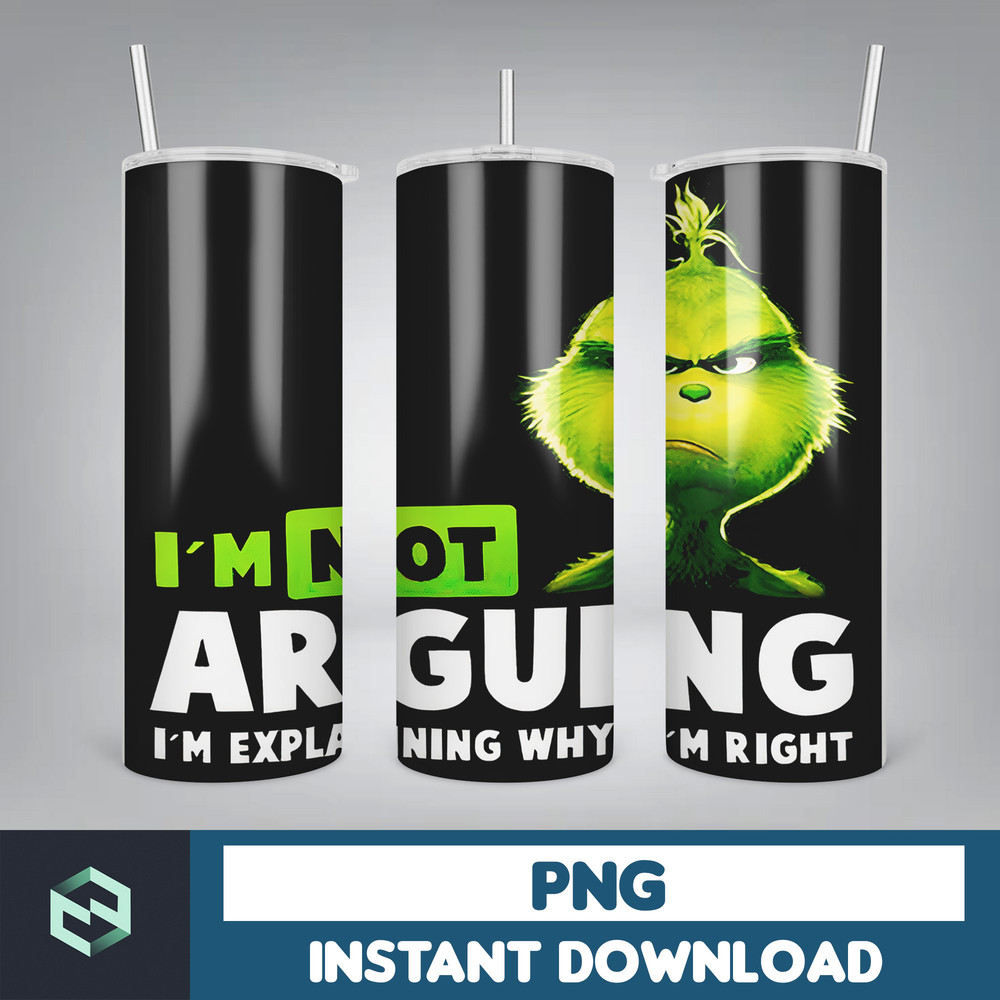 Christmas Tumbler, 20oz Skinny Tumbler Sublimation Designs, Christmas Rules Tumbler Wrap(139).jpg