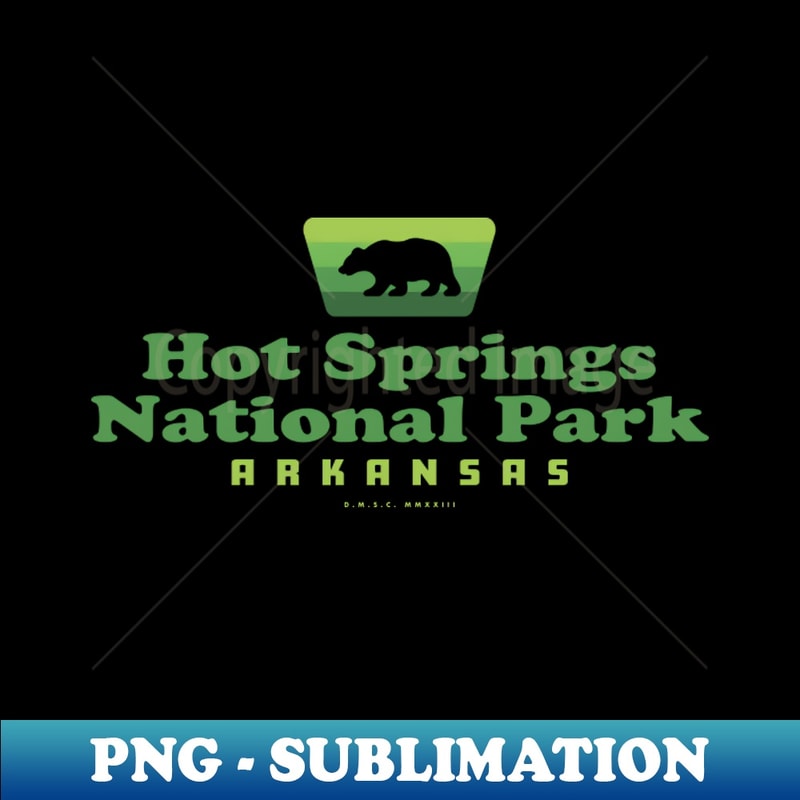 JU-20231103-10307_Hot Springs National Park Retro Badge Bear Green 3831.jpg
