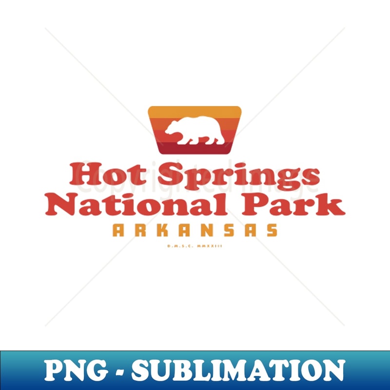 NK-20231103-10308_Hot Springs National Park Retro Badge Bear Red 3833.jpg