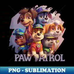 paw patrol the mighty - sublimation-ready png file - perfect for creative projects