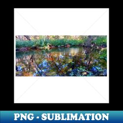 celestun ria wetland ecopark ecopop landscape photo in yucatan eye of the water - Elegant Sublimation PNG Download - Revolutionize Your Designs