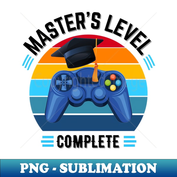 Masters Level Complete Graduation GIft Masters Degree Master - Inspire ...