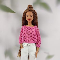 Barbie doll clothes 6 COLORS sweater