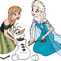 anna, elsa and olaf svg, frozen svg, frozen family svg, frozen birthday svg, elsa olaf anna frozen svg, digital download