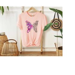 breast cancer is a journey,breast cancer awareness,butterfly cancer shirt,cancer family support,pink ribbon shirt,pink d